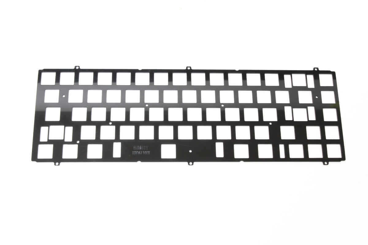 KBD67 MKII POM Plate – Green Door Geeks